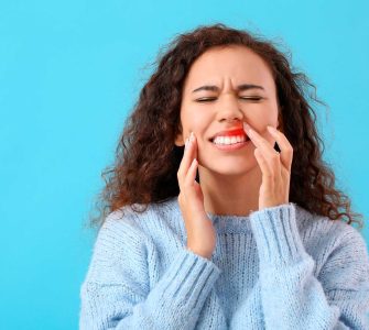 disfagia Dor na gengiva