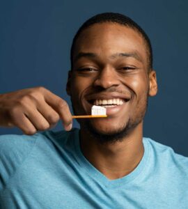 disfagia limpeza dos dentes