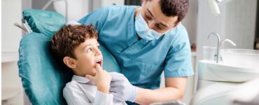 dente de criança que não escova