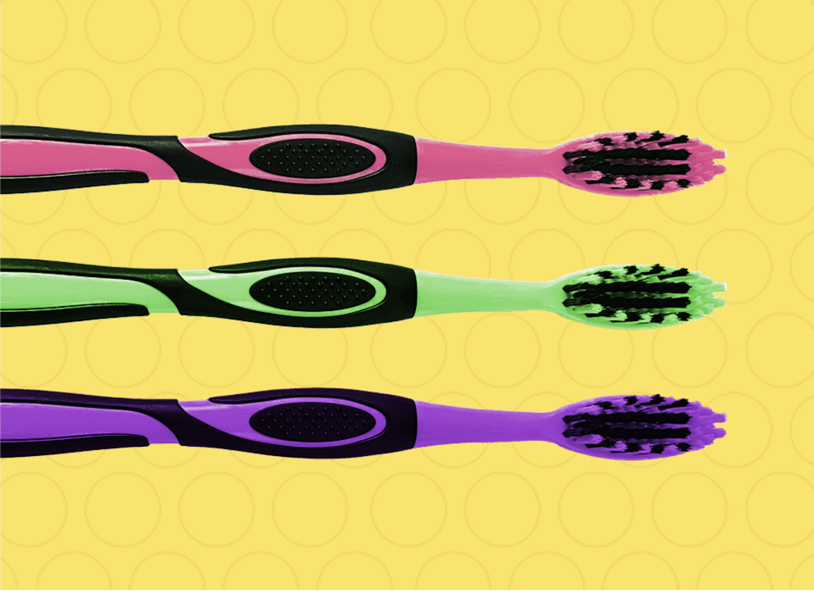 escovas de dente manuais