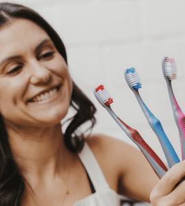 disfagia escova de dentes manuais