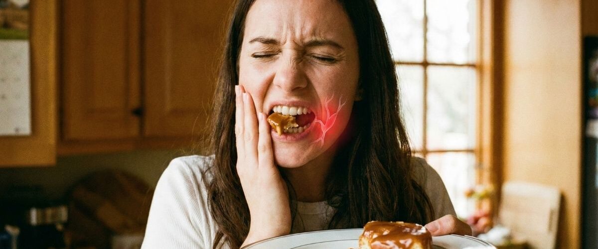 Dor no dente ao comer doce