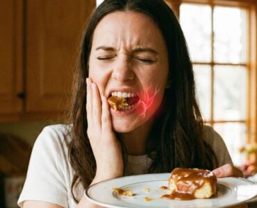 Dor no dente ao comer doce