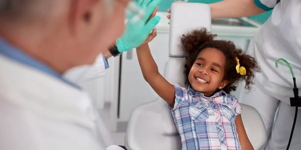 consulta ao dentista para crianças
